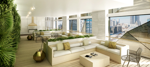 Abode By Elenberg Fraser The Abode Development Located On Rus Street In Melbourne S Cbd Is A 55 Y Residential Tower Comprising Of Ground Retail Es Service Areas And