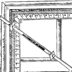 Cosimo Bartoli, Del modo di misurare ..., Venezia, 1564; il quadrato geometrico