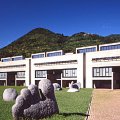 Scuola media by Mario Botta - Morbio Inferiore, Svizzera, 1972 - 1977 - Foto Alo Zanetta - ©Courtesy Mario Botta Architetto