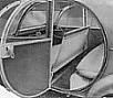 Interno del prototipo CITROEN 2CV del 1939