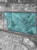 Mall of the World Project Location. Image Courtesy of Dubai Holding
