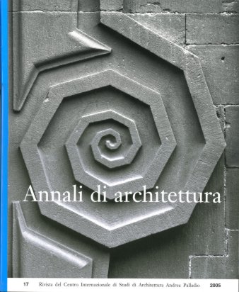 Copertina della rivistra del CISA Andrea Palladio