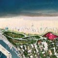 Il progetto a dune dell'architetto francese Jean Nouvel (Atelier Jean Nouvel)