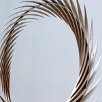 Infinite Spirit, 2013 - Legno di tiglio, cm 330 x 30 x 300 cm - Propriet Studio Calatrava  Santiago Calatrava