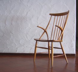 La sedia in legno del tipo Rabo de bacalhau