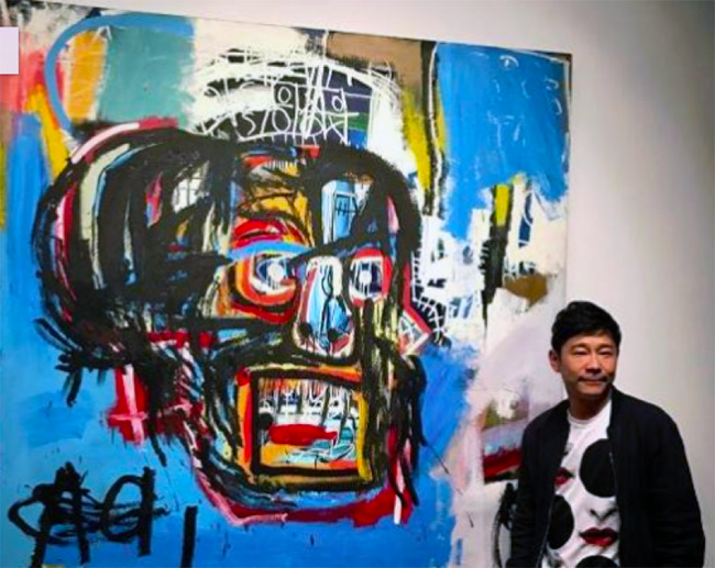 Asta record per un dipinto di Jean-Michel Basquiat