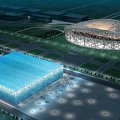 Water Cube - PTW Architects, China State Construction Engineering Corp, Ove Arup Ltd e Lo Stadio Olimpico di Herzog & de Meuron Architekten - della China Architecture Design - Research Group and Arup Sport London