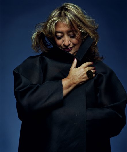 Zaha Hadid portrait image