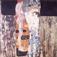 Gustav Klimt - Le tre età della donna, 1908