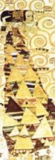 Gustav Klimt - L'attesa, particolare. Cartoni per il fregio Stoclet