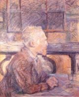 Ritratto di Vincent Van Gogh, 1887 - Pastello su cartone, dim: 54 x 45 cm