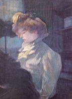 La modista, 1900 - Olio su tavola, dim: 61 x 49,3 cm
