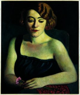 Donna col garofano, 1925