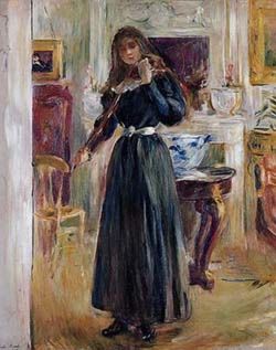Julie au violon, 1893