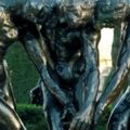 Auguste Rodin, Le tre Ombre, bronzo - Dim: 193 x 190,5 x 108 cm
