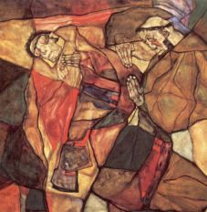 Egon Schiele - Agonia, 1912 - Olio su tela