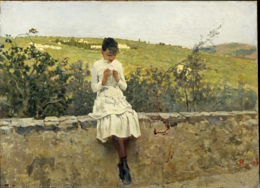 Sulle colline a Settignano, 1885