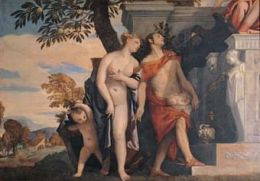 Venere e Mercurio presentano a Giove Eros e Anteros, 1560-1565