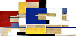 Theo Van Doesburg: Studio di colore per un'architettura (1922)