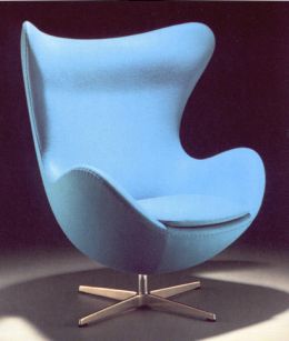 Sedia Egg (Uovo) - Fritz Hansen, 1957-58