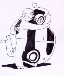 1997, Odio/Amore disegno di S鐫astien de Oliveira