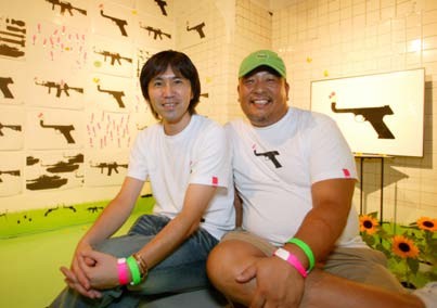 Da sinistra: Yuji Tokuda e Junya Ishikawa
