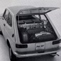 Pio Manzù - Fiat 127 (progetto del 1968-'71), da "Auto70", anno IV, n. 37, aprile 1972 - Archivio Pio Manzù