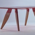 Table for Triennale di Milano, 1951 (model 1949-50). Collezione Vitra Design Museum. © VG Bildkunst, Bonn