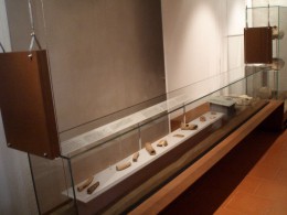 Teca con contrappesi al piano terra