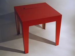 Table with hidden compartment