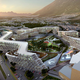 Esfera City Center, Monterrey, Messico, 2005 - 2019, © Zaha Hadid Architects