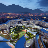 Esfera City Center, Monterrey, Messico, 2005 - 2019, © Zaha Hadid Architects
