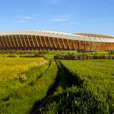 Stadio in legno per la Forest Green Rovers, Nailsworth, Regno Unito, progetto 2017 - Da realizzare © Render MIR