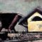 Mario Sironi - Railway Yard, 1952, olio su tela, 34,5x50 cm, collezione privata