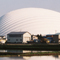 Dome in Odate (multipurpose dome), 1993-1997, Odate-shi, Akita, Japan - Photo by Mikio Kamaya