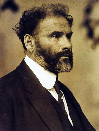 Gustav Klimt nel 1905