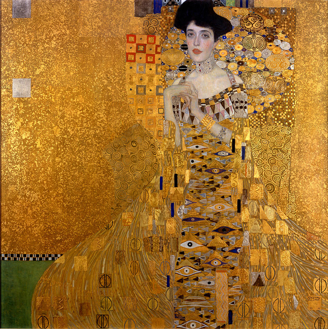 Gustav Klimt, Ritratto di Adele Bloch-Bauer I , 1907