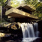 Frank Lloyd Wright - Casa sulla cascata (Edgar J. Kaufmann House) - Mill Run, Pennsylvania, 1934-1937