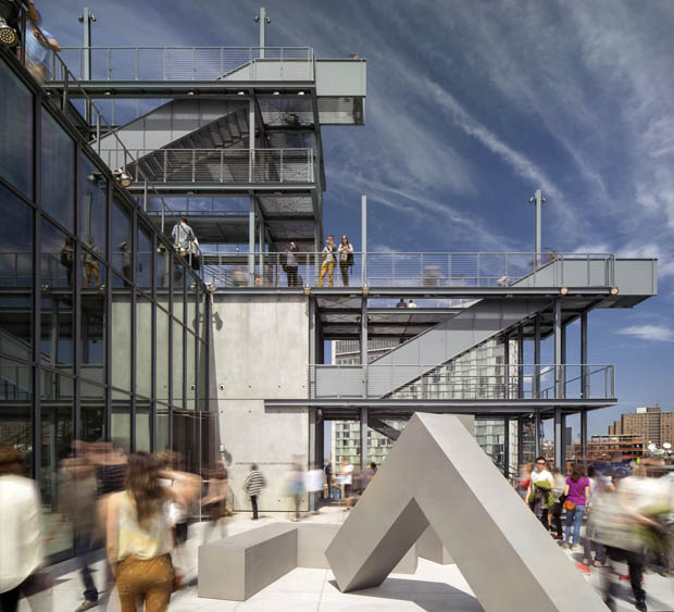 Il Whitney Museum a Gansevoort in New York di Renzo Piano RPBW © Ph. Nic Lehoux