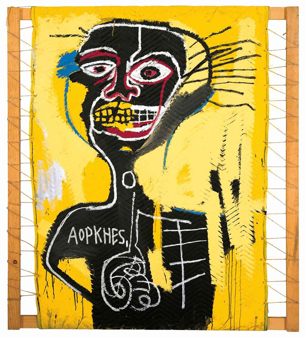 Jean-Michel Basquiat, Senza titolo (Teschio), 1982