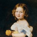 Ferdinand Georg Waldmller, 1793 Vienna - 1865 - La figlia di Giovanni e Maddalena, 1835, Olio su tela, 63,3 x 50,3 cm
