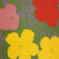Andy Warhol: Flowers, 1970, 91,5 x 91,5 cm