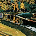 Wassily Kandinsky, Autunno. Studio, Primi '900, Olio su compensato, 19,9x30,8 cm
