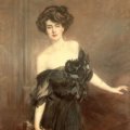 Giovanni Boldini, Madame de Nemidoff, olio su tela, cm 232x122, 1908, collezione privata
