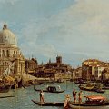 Canaletto - L'ingresso al Canal Grande con la Basilica delle Salute - Milano, Collezione Alighiero de' Micheli, FAI - Fondo per l'Ambiente Italiano