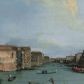 Canaletto - Il Canal Grande dal palazzo Balbi al ponte di Rialto - Firenze, Galleria degli Uffizi