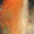 Luiso Sturla - Presenze nel rosso - Olio su tela - Dim: 100x80 cm
