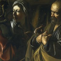 Caravaggio - Negazione di Pietro, 1609-1610 - Olio su tela, 94 x 125,5 cm - Metropolitan Museum of Art, New York - Foto:  2009, The Metropolitan Museum of Art / Art Resource / Scala, Firenze