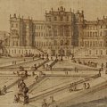 Filippo Juvarra - Veduta del castello di Rivoli verso sud, 1722-23 - Staatliche Museen zu Berlin, Kunstbibliothek