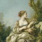 Francois Boucher - La giardiniera - Olio su tela - Roma, Galleria nazionale d'arte antica